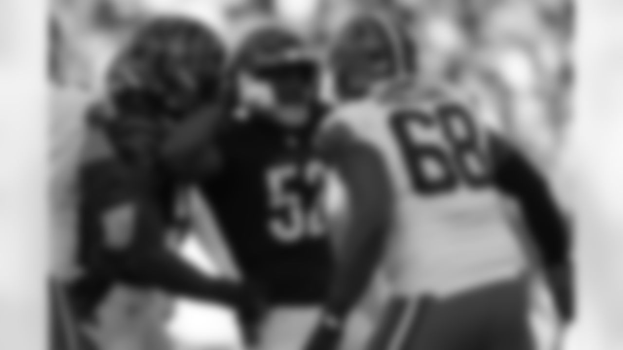 Cincinnati Bengals defensive end Cedric Johnson (52) reacts after sacking Cleveland Browns quarterback Shedeur Sanders during the first half of an NFL football game, Sunday, Jan. 4, 2026, in Cincinnati.