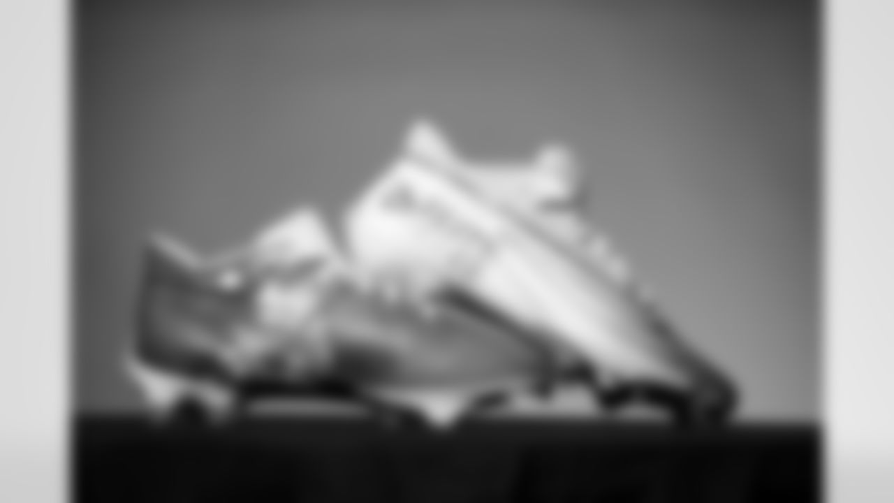 DE Trey Hendrickson's cleats for the 2025 MyCauseMyCleats game in Week 12 2025.