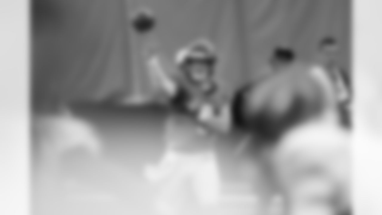 QB Joe Burrow throws the ball during training camp at the IEL Indoor Facility, Thursday, July 31, 2025.