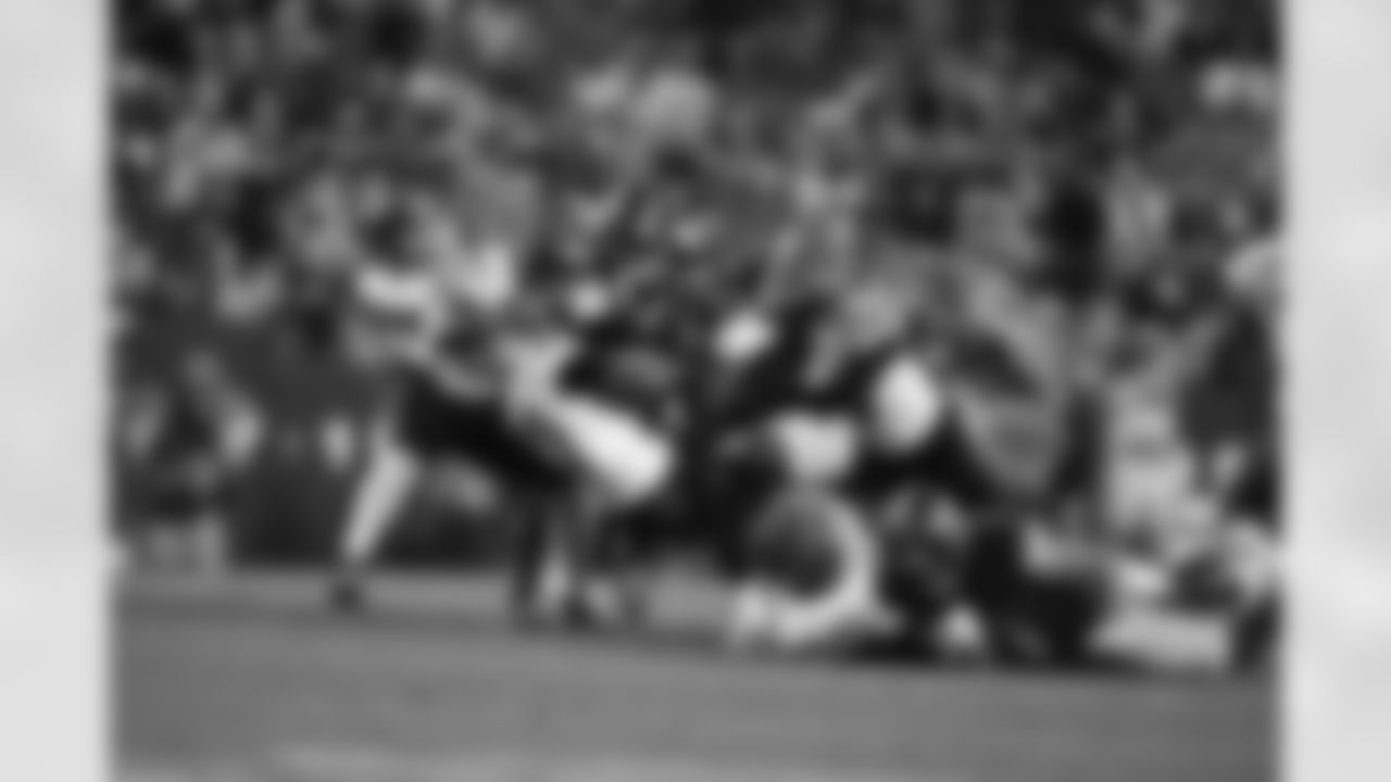 The Bengals defense makes a tackle in the Preseason Week 2 game against the Washington Commanders, Monday, Aug. 18, 2025.
