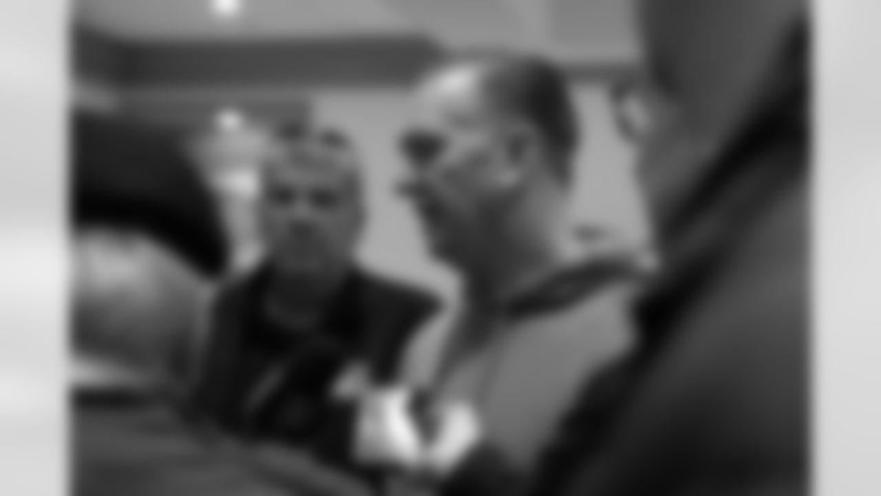 Special teams coordinator Darrin Simmons meets with the media at the 2026 NFL Scouting Combine in Indianapolis, Thursday, Feb. 26, 2026.