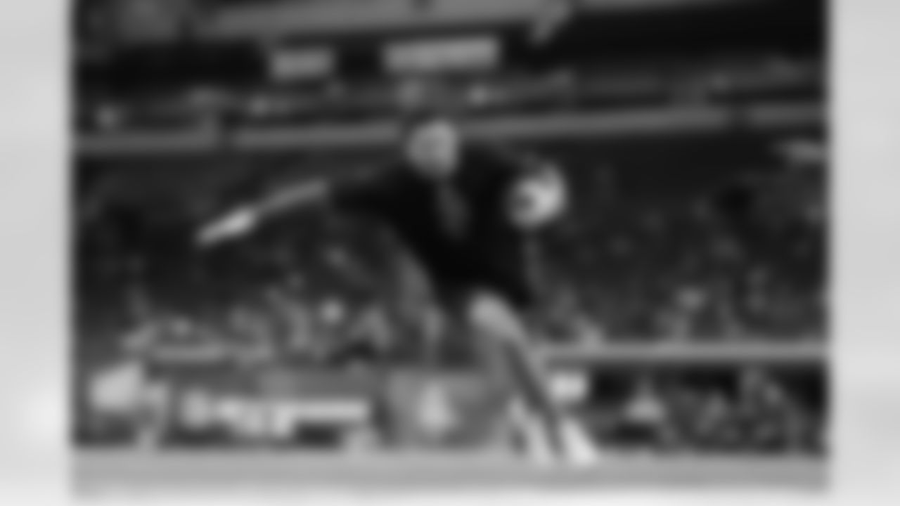 Clemson defensive back Avieon Terrell (31) participates in a drill during the 2026 NFL Scouting Combine on Friday, February 27, 2026 in Indianapolis, Indiana. (Cooper Neill/NFL)