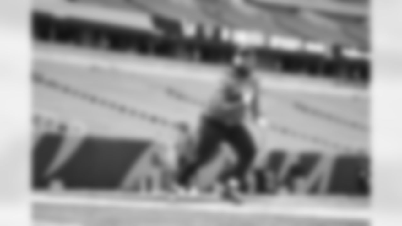 RB Tahj Brooks ahead of Week 9 against the Bears, Sunday, Nov. 2, 2025.