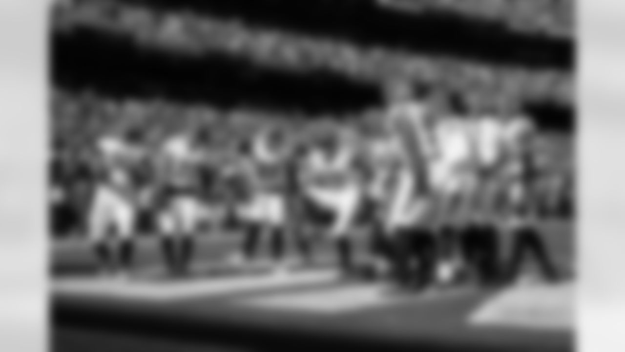 The Bengals defense celebrates a turnover during Week 1 against the Cleveland Browns, Sunday, Sept. 7, 2025.