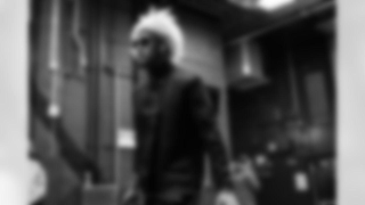 CB DJ Turner II arrives at Highmark Stadium ahead of Week 14 against the Buffalo Bills, Sunday, Dec. 7, 2025.