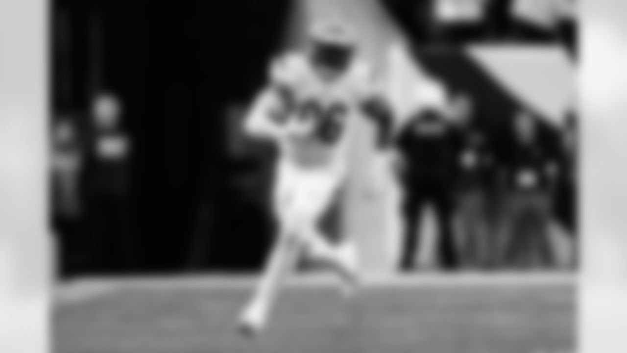 TE Noah Fant during Thursday Night Football during Week 7 against the Pittsburgh Steelers at Paycor Stadium, Thursday, Oct. 16, 2025.