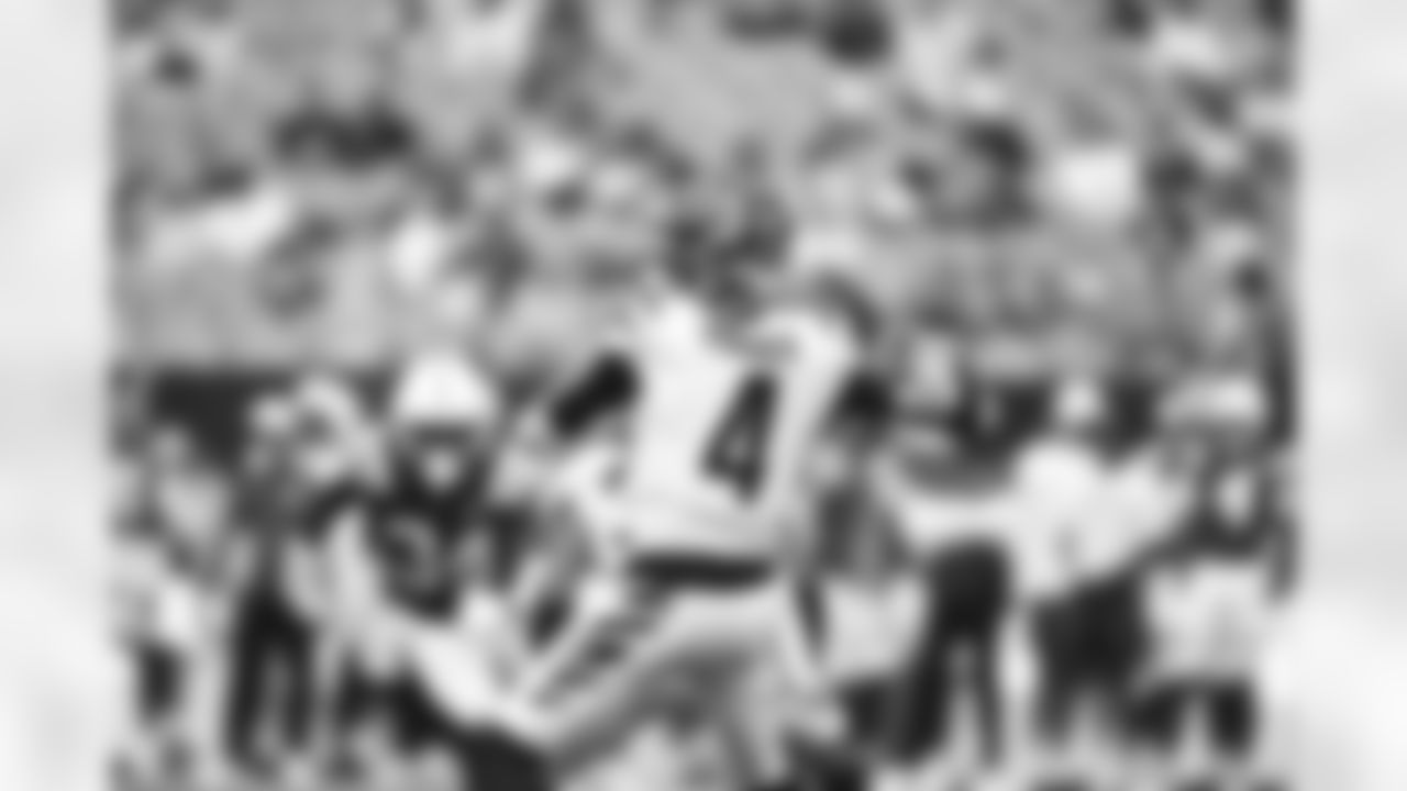 QB Desmond Ridder throws the ball during the Bengals Preseason Week 3 game against the Indianapolis Colts at Paycor Stadium, Saturday, Aug. 23, 2025.