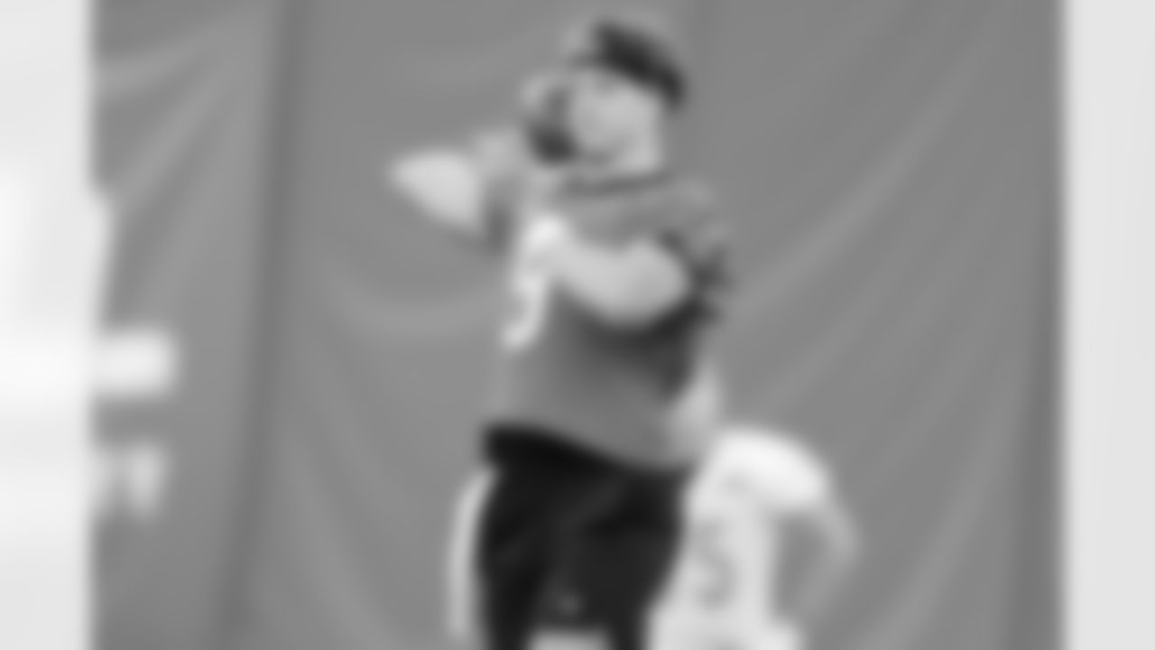QB Joe Burrow throws during Phase Two of offseason workouts at the IEL Indoor Practice Facility, Tuesday, May 20, 2025.
