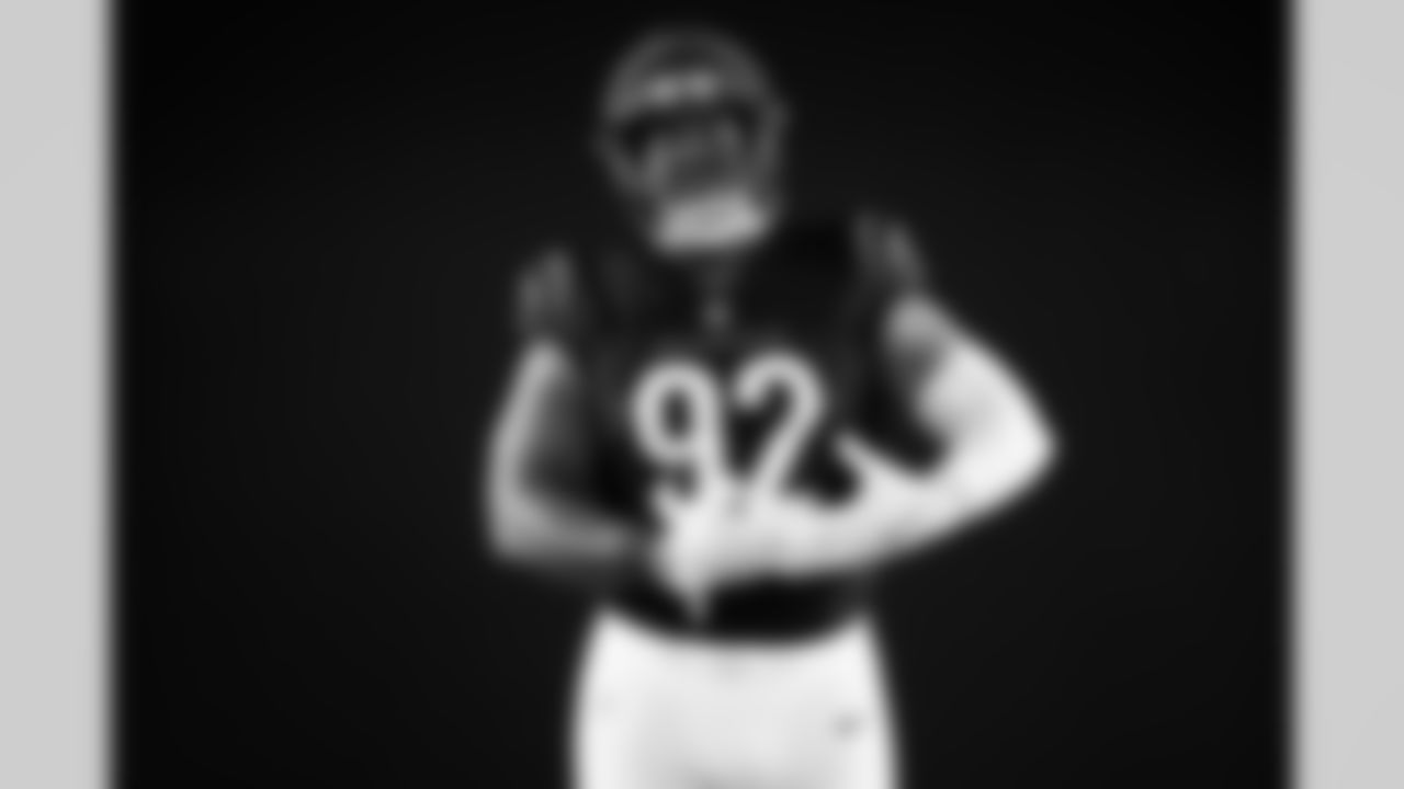 DT BJ Hill during Bengals media day at Paycor Stadium, Monday, June 9, 2025.