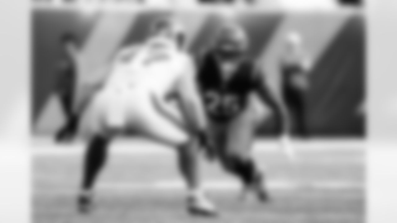 RB Tahj Brooks during Week 8 against the New York Jets, Sunday, Oct. 26, 2025.