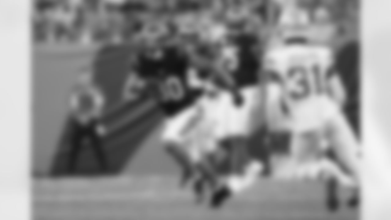 WR Andrei Iosivas catches a pass during Week 5 against the Detroit Lions, Sunday, Oct. 5, 2025.
