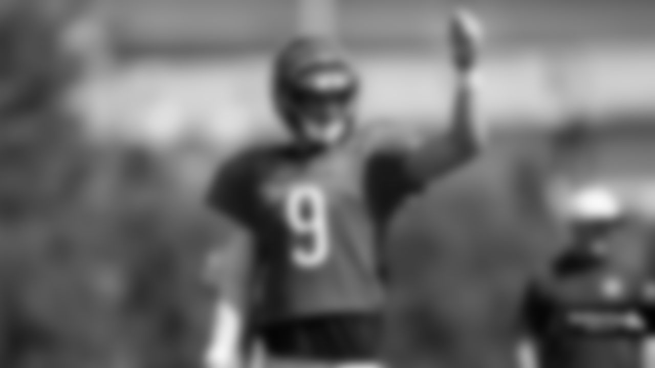 QB Joe Burrow during Day 16 of training camp at Kettering Health Practice Fields, Saturday, Aug. 16, 2025.