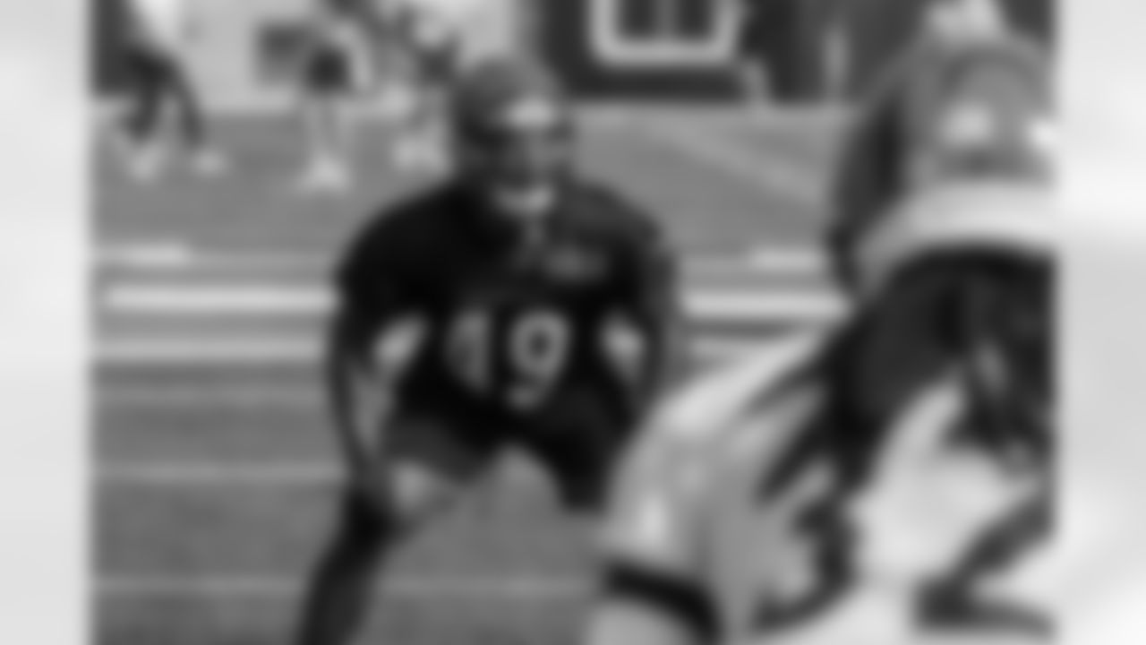 LB Barrett Carter during mandatory minicamp at Paycor Stadium, Thursday, June 12, 2025.