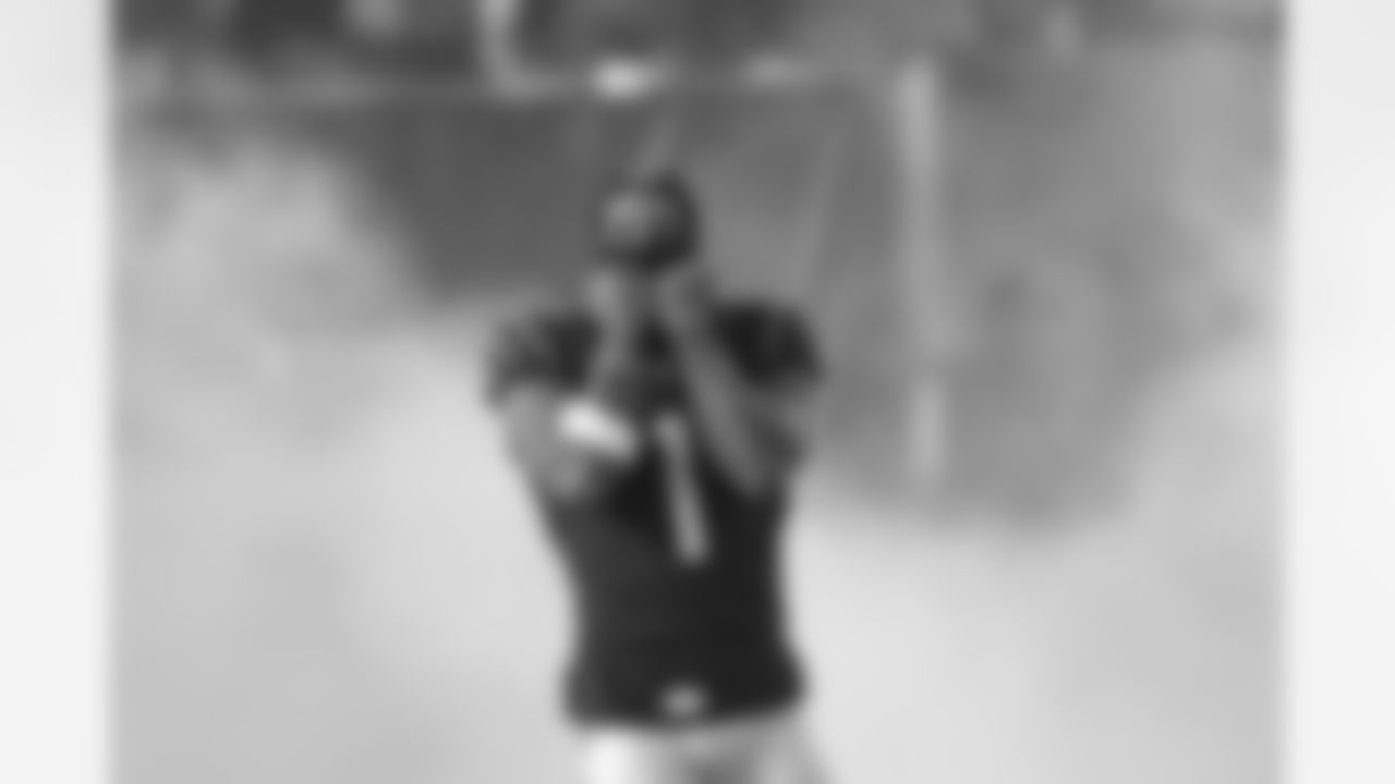 WR Ja'Marr Chase runs onto the field before Sunday Night Football against the Buffalo Bills at Paycor Stadium in Week 9 of the 2023 season.