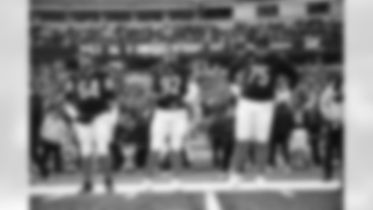 C Ted Karras, DT B.J. Hill and OT Orlando Brown Jr. served as captains during Week 18 against the Cleveland Browns, Sunday, Jan. 4, 2026.