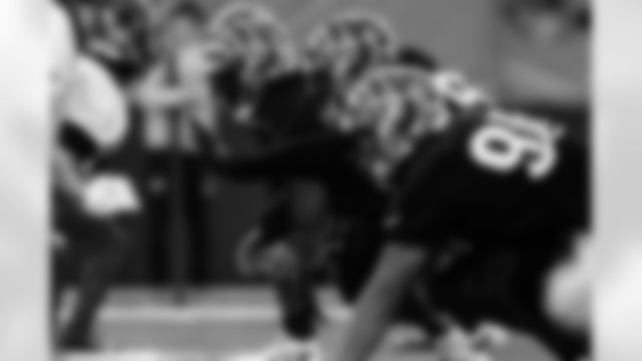 The Bengals defensive line during practice at the IEL Indoor Facility, Wednesday, Dec. 10, 2025.