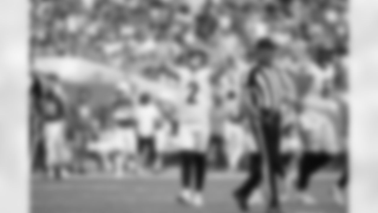 K Evan McPherson during Week 16 against the Miami Dolphins at Hard Rock Stadium, Sunday, Dec. 21, 2025.