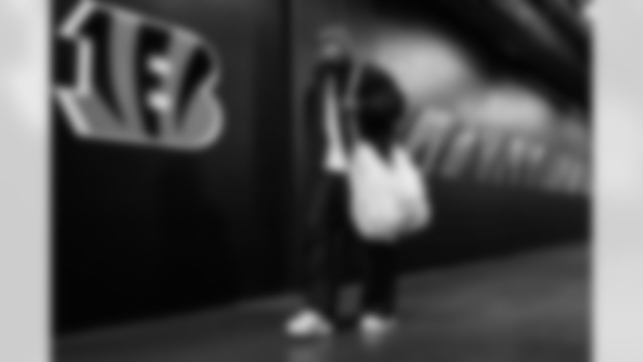 CB Marco Wilson arrives to Paycor Stadium ahead of Week 18 against the Cleveland Browns, Sunday, Jan. 4, 2026.