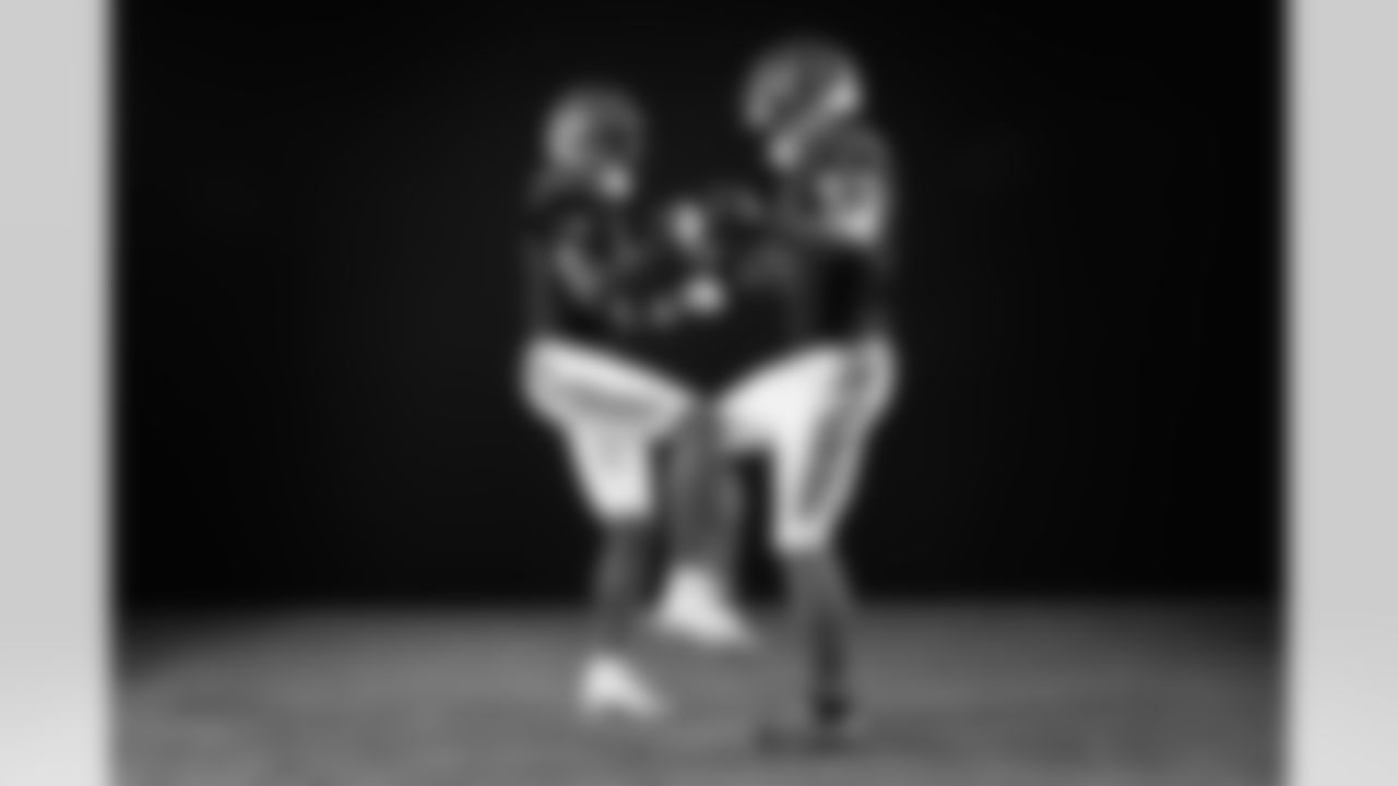 WRs Ja'Marr Chase and Tee Higgins during Bengals media day at Paycor Stadium, Monday, June 9, 2025.