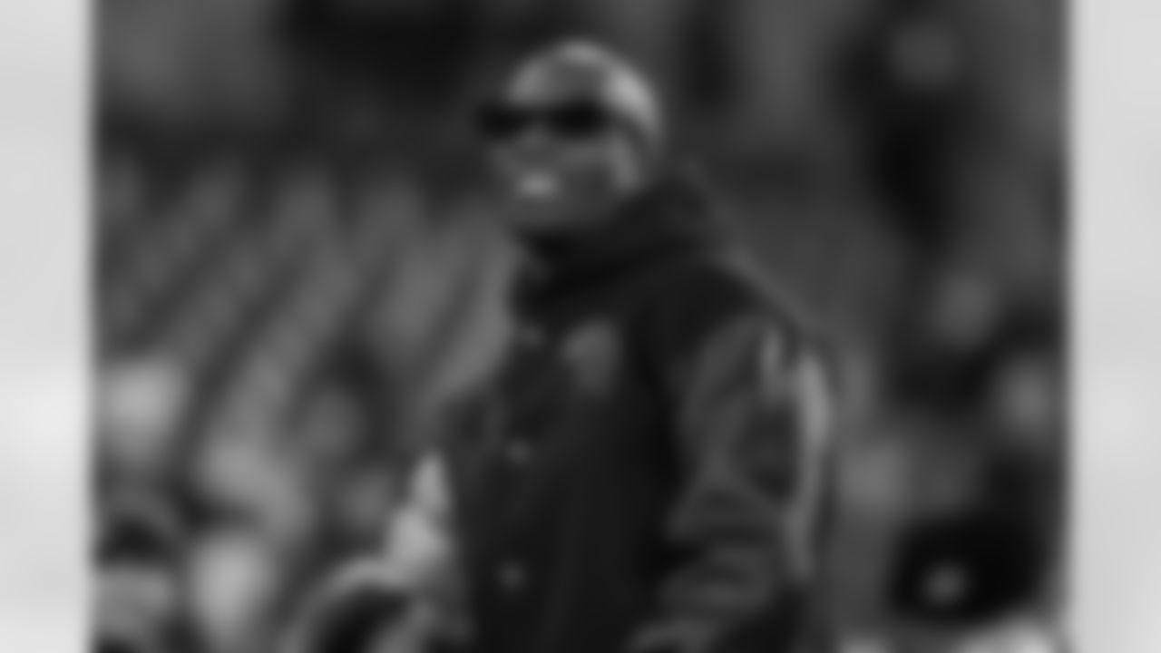 Former Cincinnati Bengals player Chad Johnson looks on before an NFL football game against the Baltimore Ravens, Thursday, Nov. 27, 2025, in Baltimore.