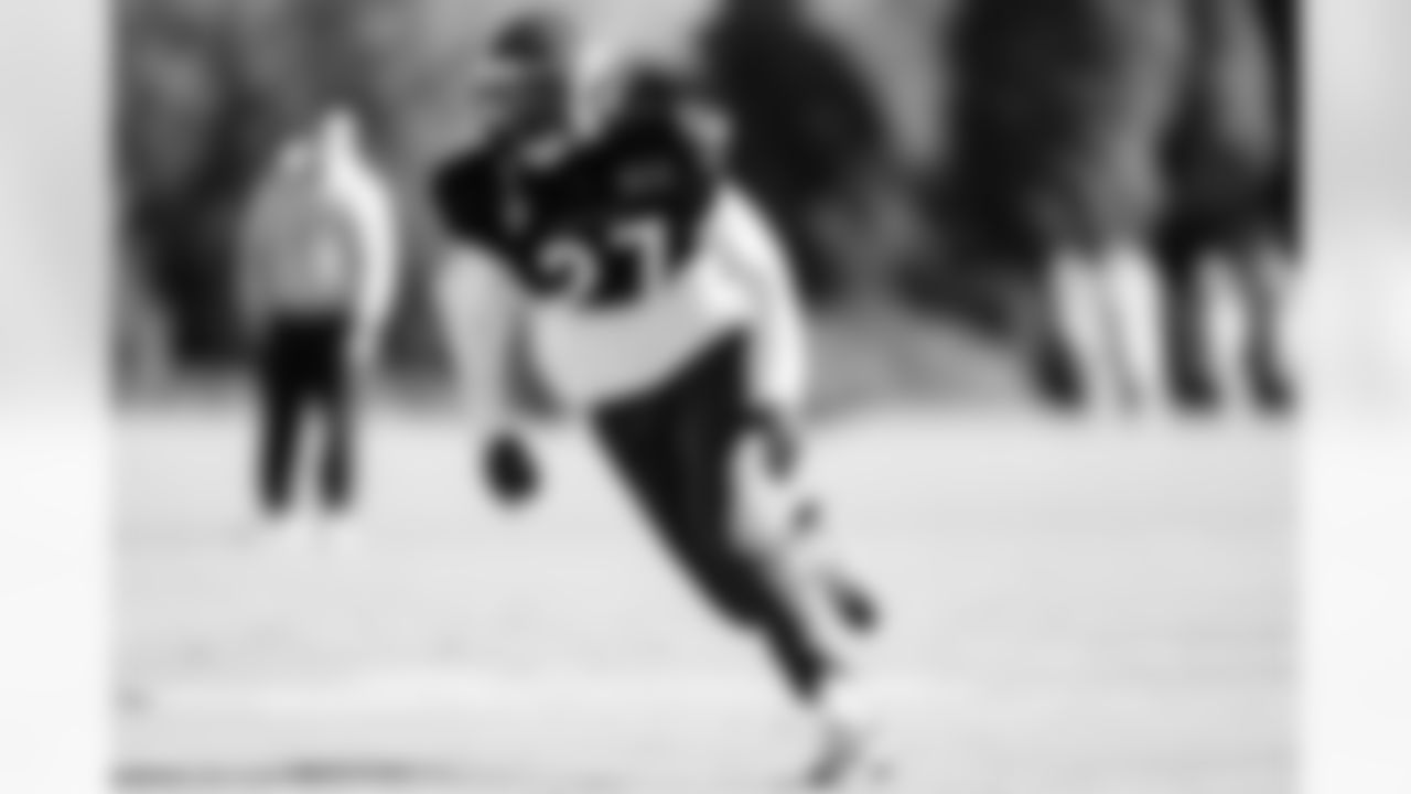 S Jordan Battle during practice at Kettering Health Practice Fields, Thursday, Nov. 13, 2025.