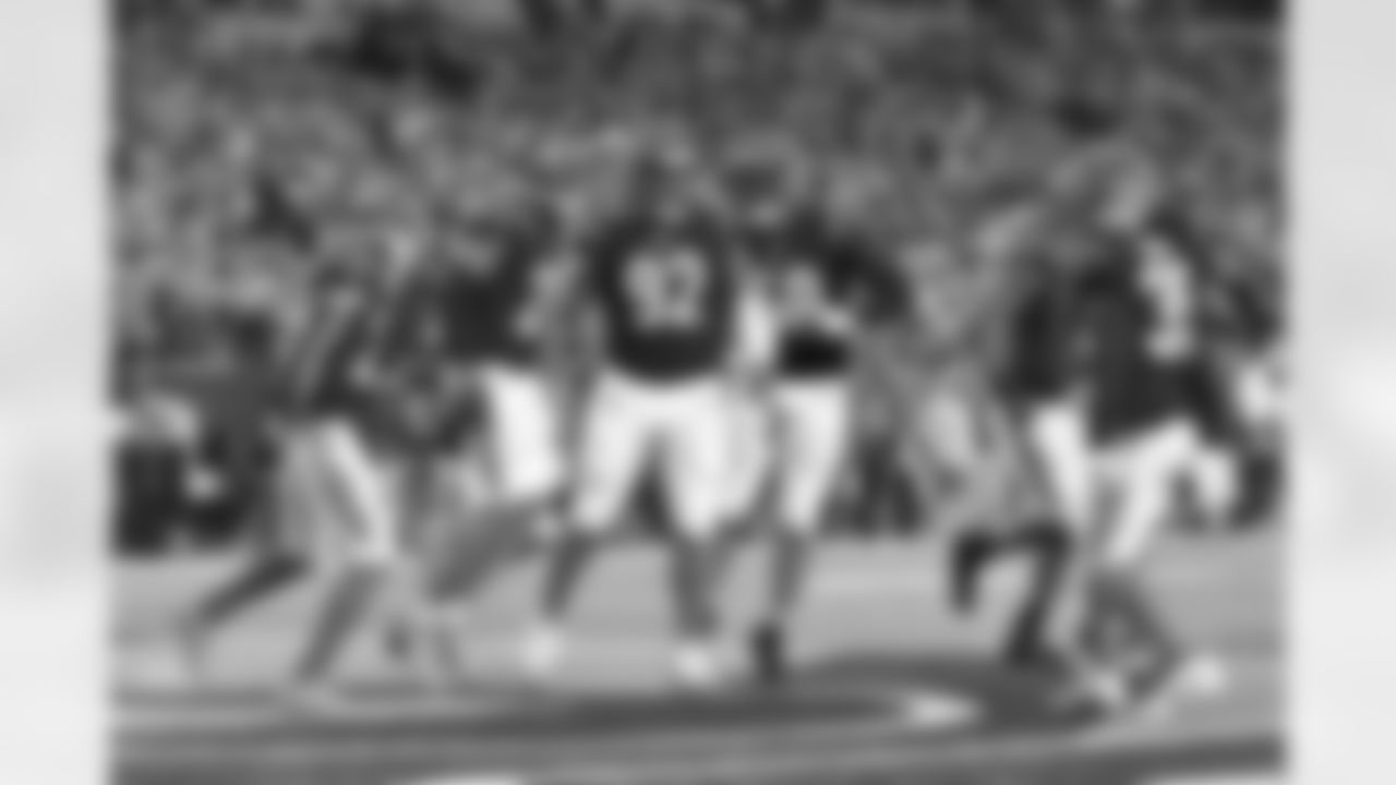 DT B.J. Hill celebrates during Sunday Night Football against the Buffalo Bills at Paycor Stadium in Week 9 of the 2023 season.