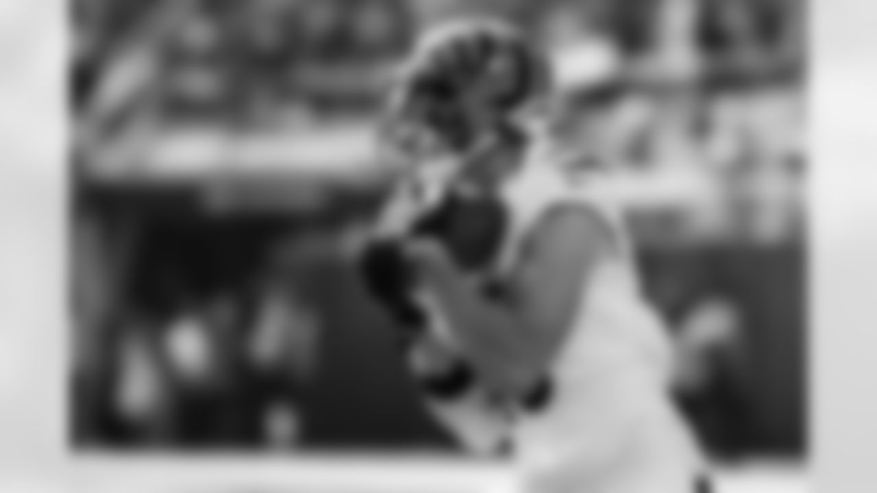 WR Charlie Jones during Week 3 against the Vikings in Minnesota, Sunday, Sept. 21, 2025.