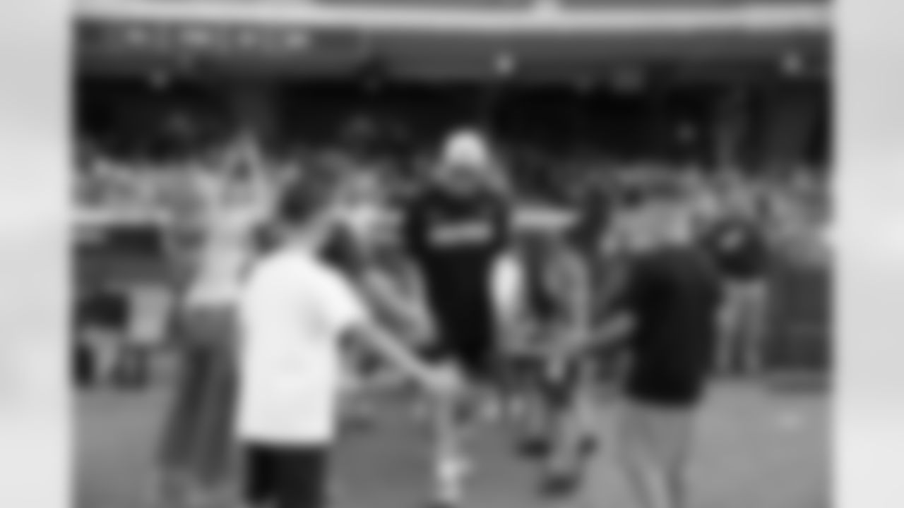 View the best photos from LB Logan Wilson's charity softball game, Wednesday, June 11, 2025.