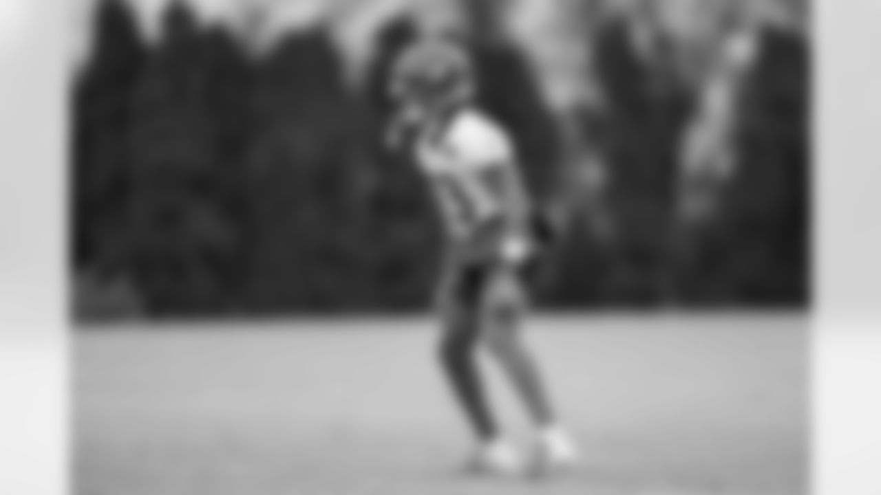 S Daijahn Anthony during practice at Kettering Health Practice Fields, Wednesday, Nov. 19, 2025.