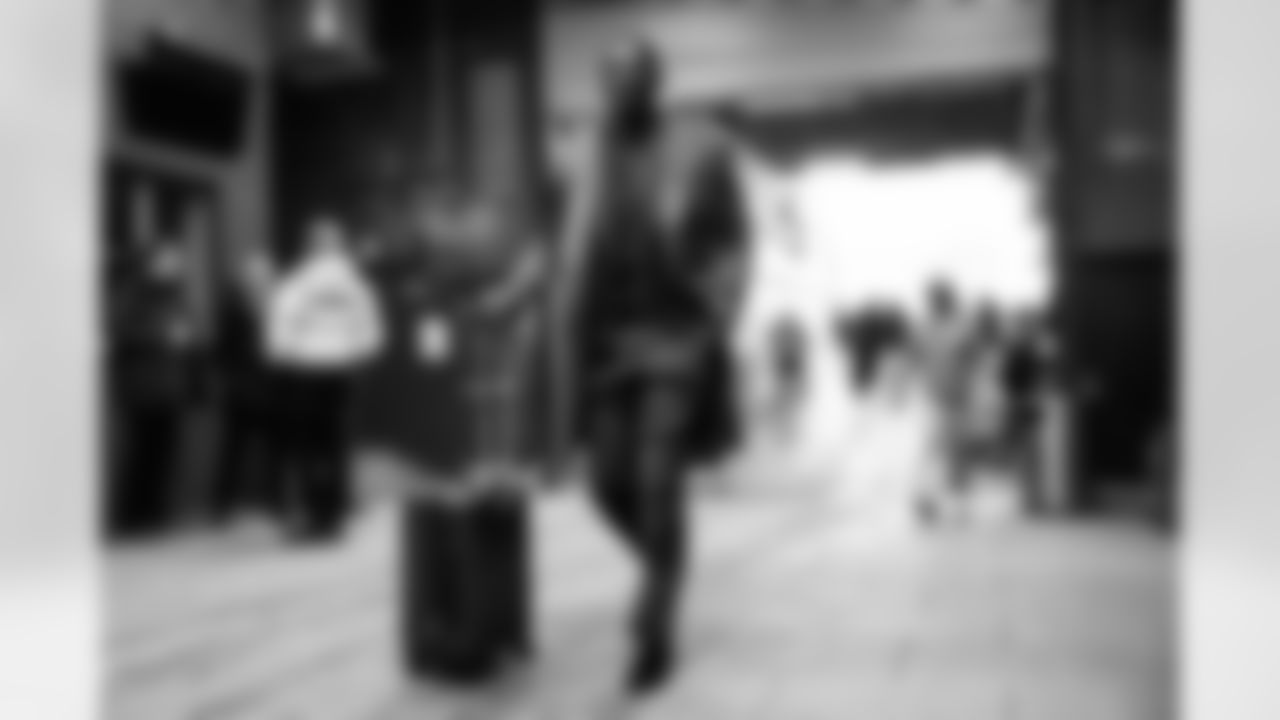 CB DJ Ivey arrives at Highmark Stadium ahead of Week 14 against the Buffalo Bills, Sunday, Dec. 7, 2025.