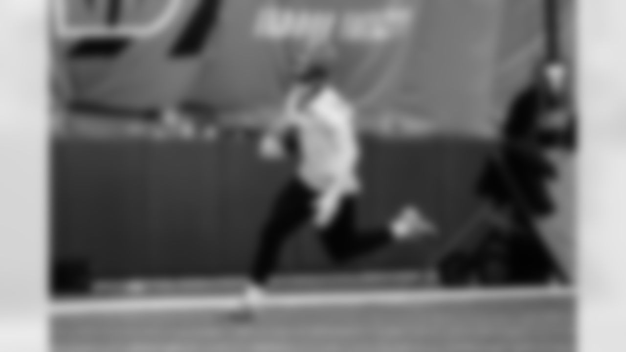 WR Ja'Marr Chase during practice at the IEL Indoor Facility, Wednesday, Dec. 10, 2025.