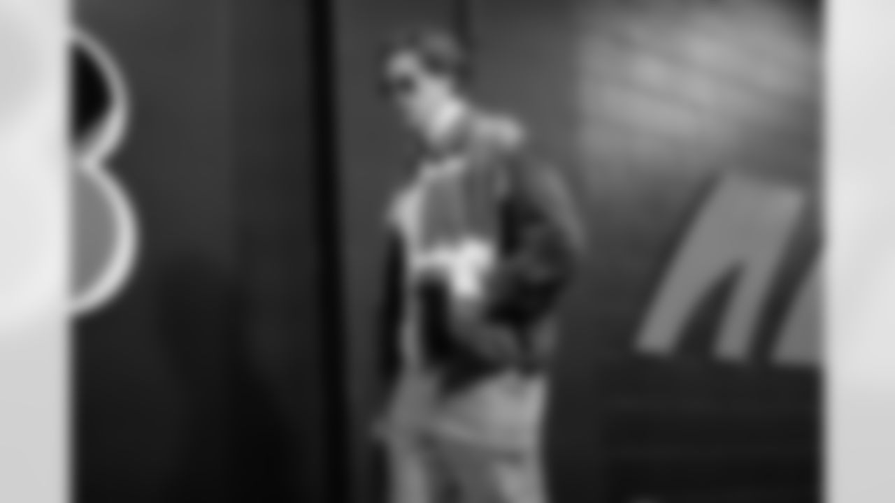 QB Joe Burrow arrives at Paycor Stadium ahead of Week 15 against the Baltimore Ravens, Sunday, Dec. 14, 2025.