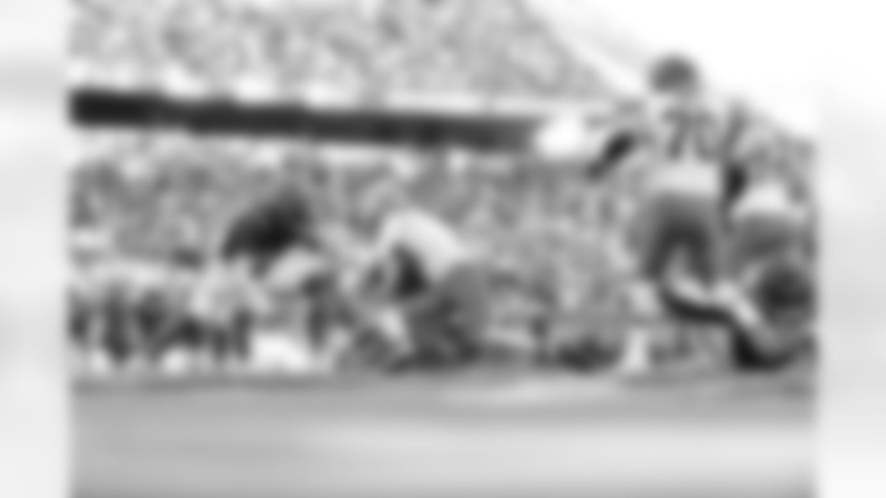 The Bengals get a sack during Week 18 against the Cleveland Browns, Sunday, Jan. 4, 2026.