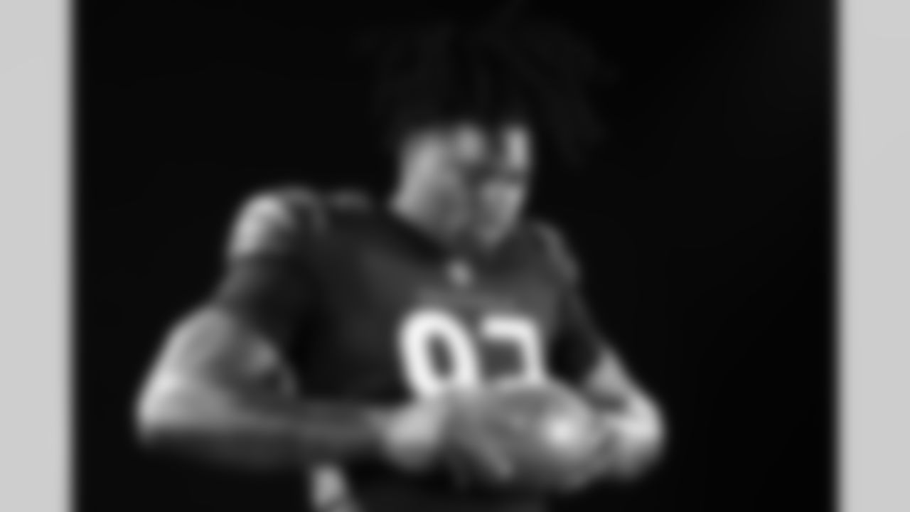 DE Shemar Stewart during 2025 media day at Paycor Stadium, Monday, June 9, 2025.