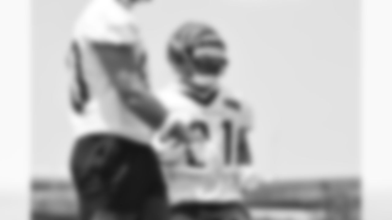 WR Jermaine Burton during OTAs at Kettering Health Practice Fields, Tuesday, June 3, 2025.