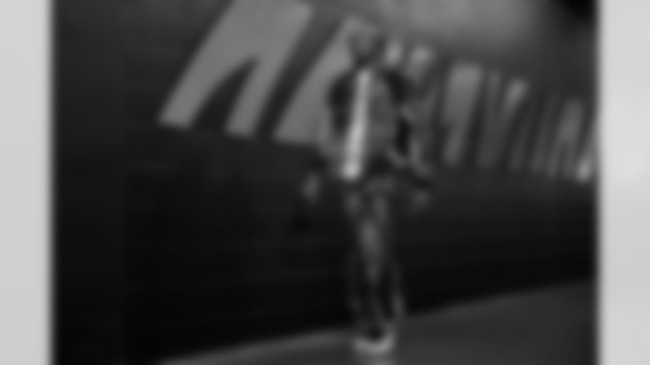 S Tycen Anderson arrives at Paycor Stadium ahead of Week 12 against the New England Patriots, Sunday, Nov. 23, 2025.