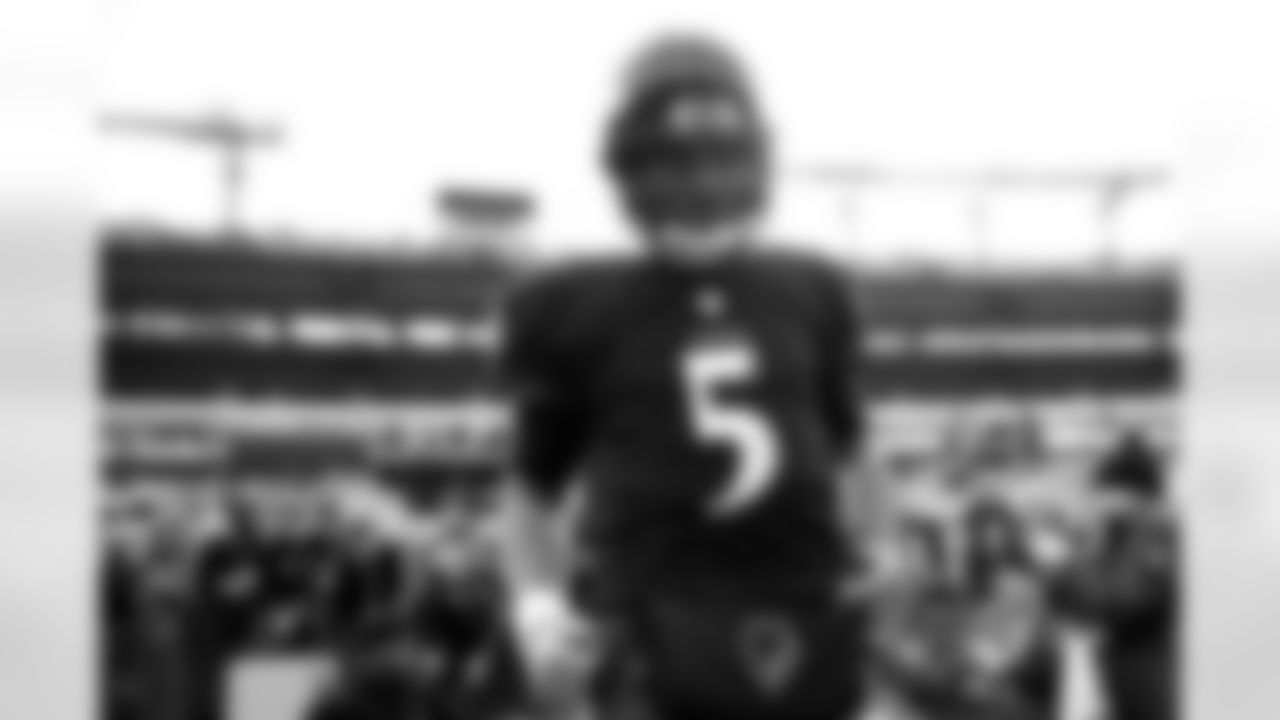 Baltimore Ravens quarterback Joe Flacco walks onto the field before an NFL football game against the Cleveland Browns, Sunday, Dec. 30, 2018, in Baltimore. (AP Photo/Nick Wass)