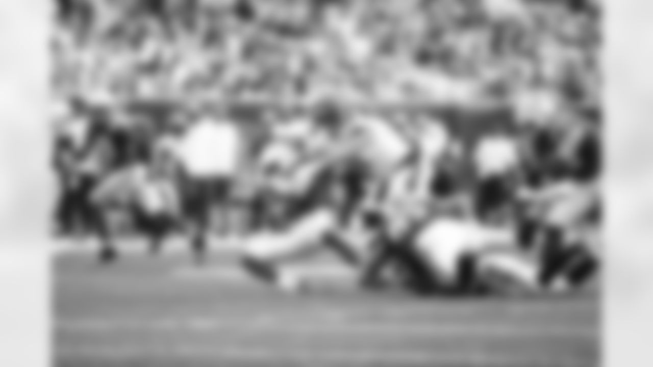 The defnese gets a sack during the Bengals Preseason Week 3 game against the Indianapolis Colts at Paycor Stadium, Saturday, Aug. 23, 2025.