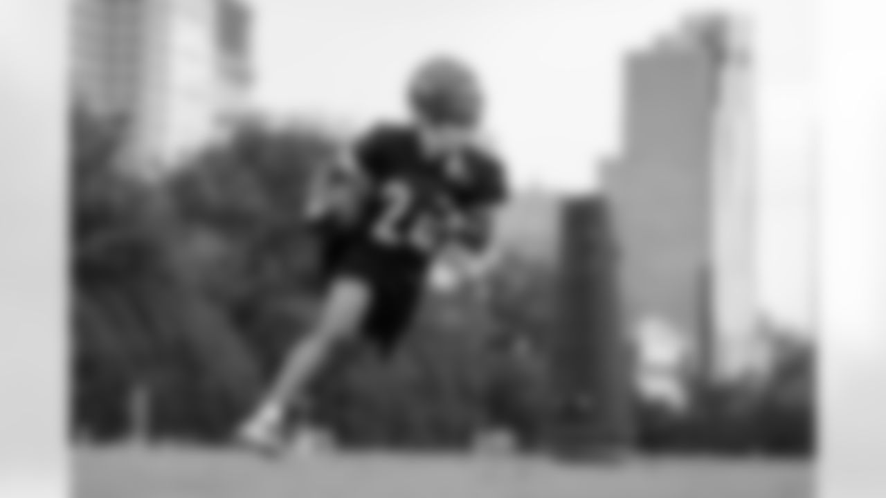 CB Marco Wilson during practice at Kettering Health Practice Fields, Thursday, Aug. 28, 2025.