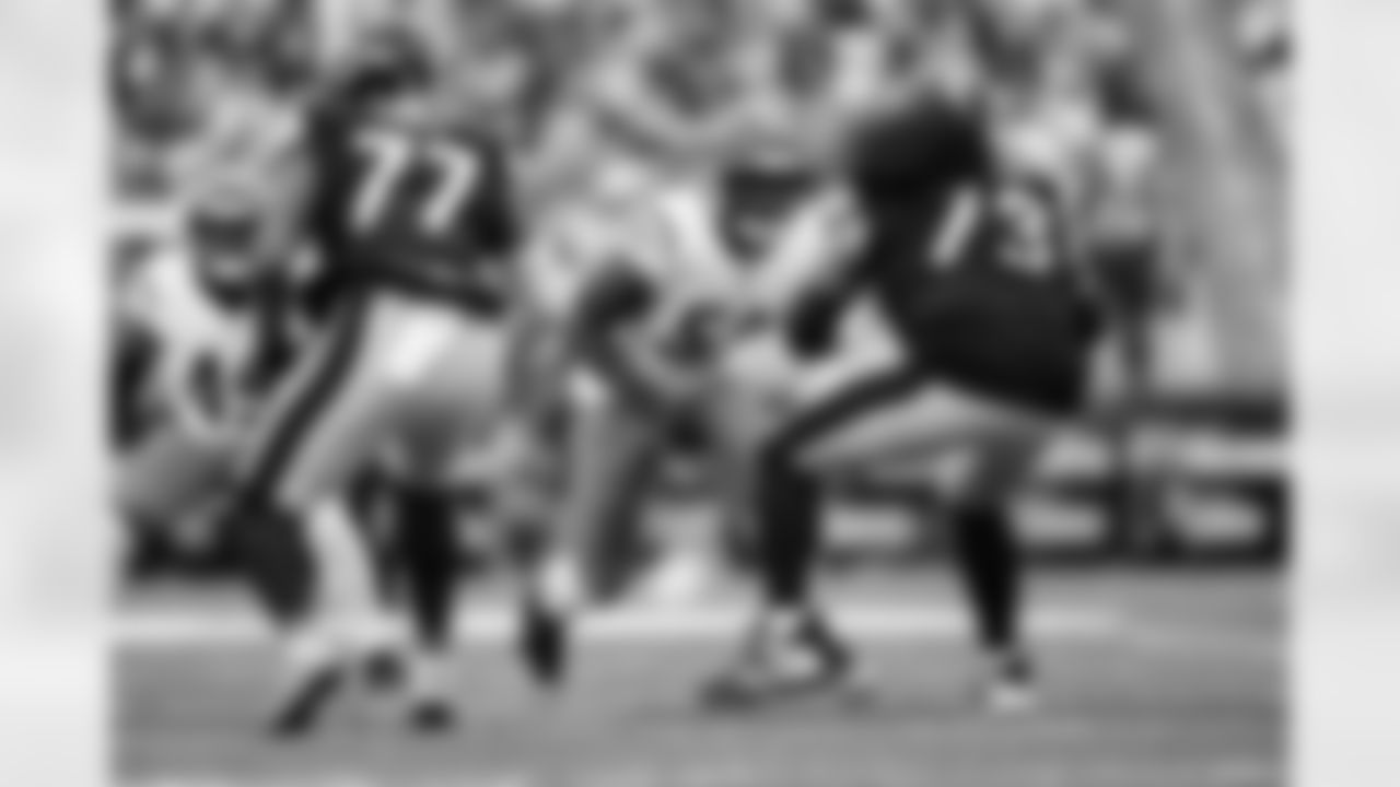 DE Cedric Johnson during Week 11 against the Steelers in Pittsburgh, Sunday, Nov. 16, 2025.