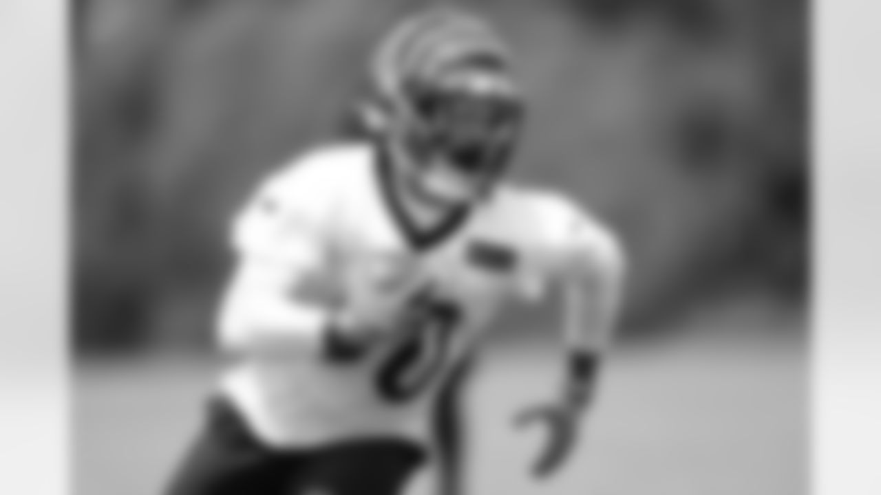 RB Chase Brown during mandatory minicamp at Kettering Health Practice Fields, Tuesday, June 10, 2025.