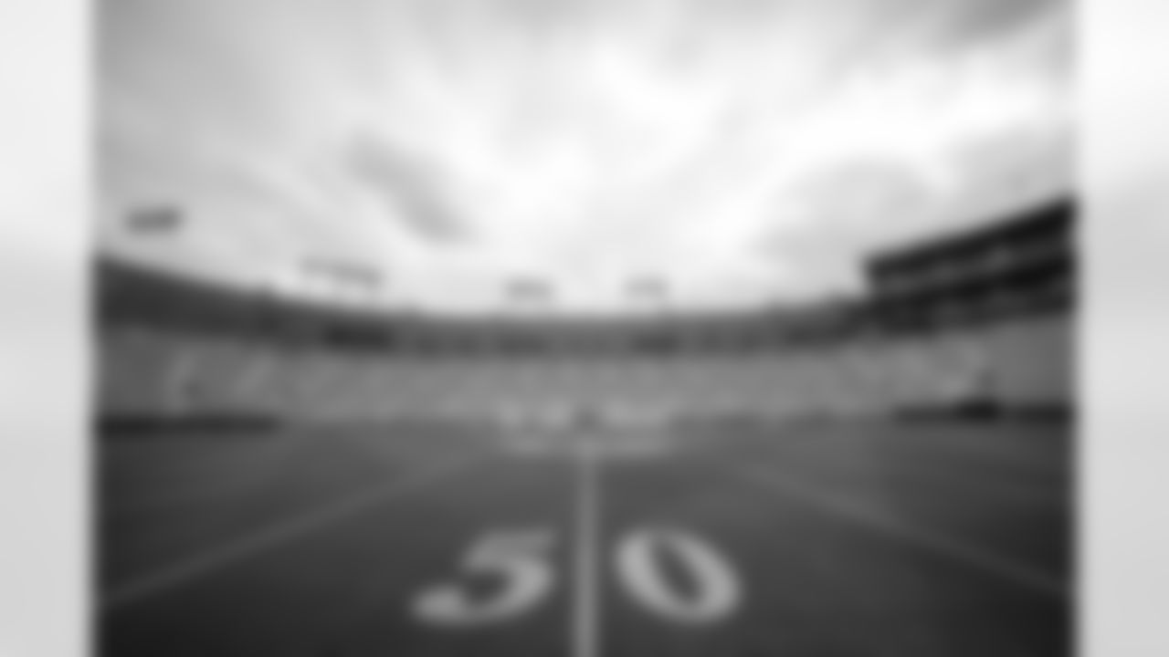 Lambeau Field ahead of Week 6 against the Green Bay Packers, Sunday, Oct. 12, 2025.