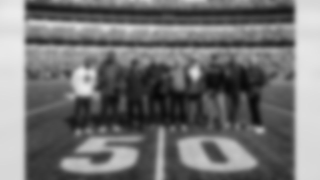 View the best photos from the 2025 Ring of Honor Halftime ceremony, honoring inductees Lemar Parrish and Dave Lapham, Sunday, Oct. 26, 2025.