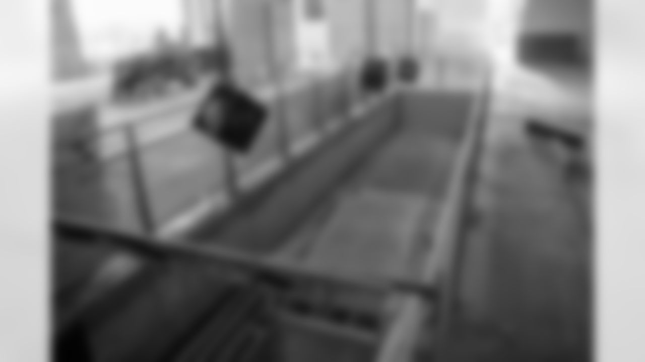 View progress of the Bengals club and premium renovations: Escalator landings