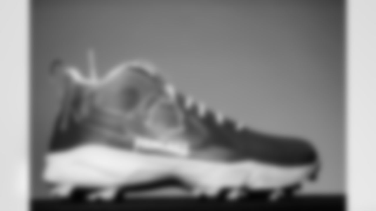 OL Cody Ford's cleats for the 2025 MyCauseMyCleats game in Week 12 2025.