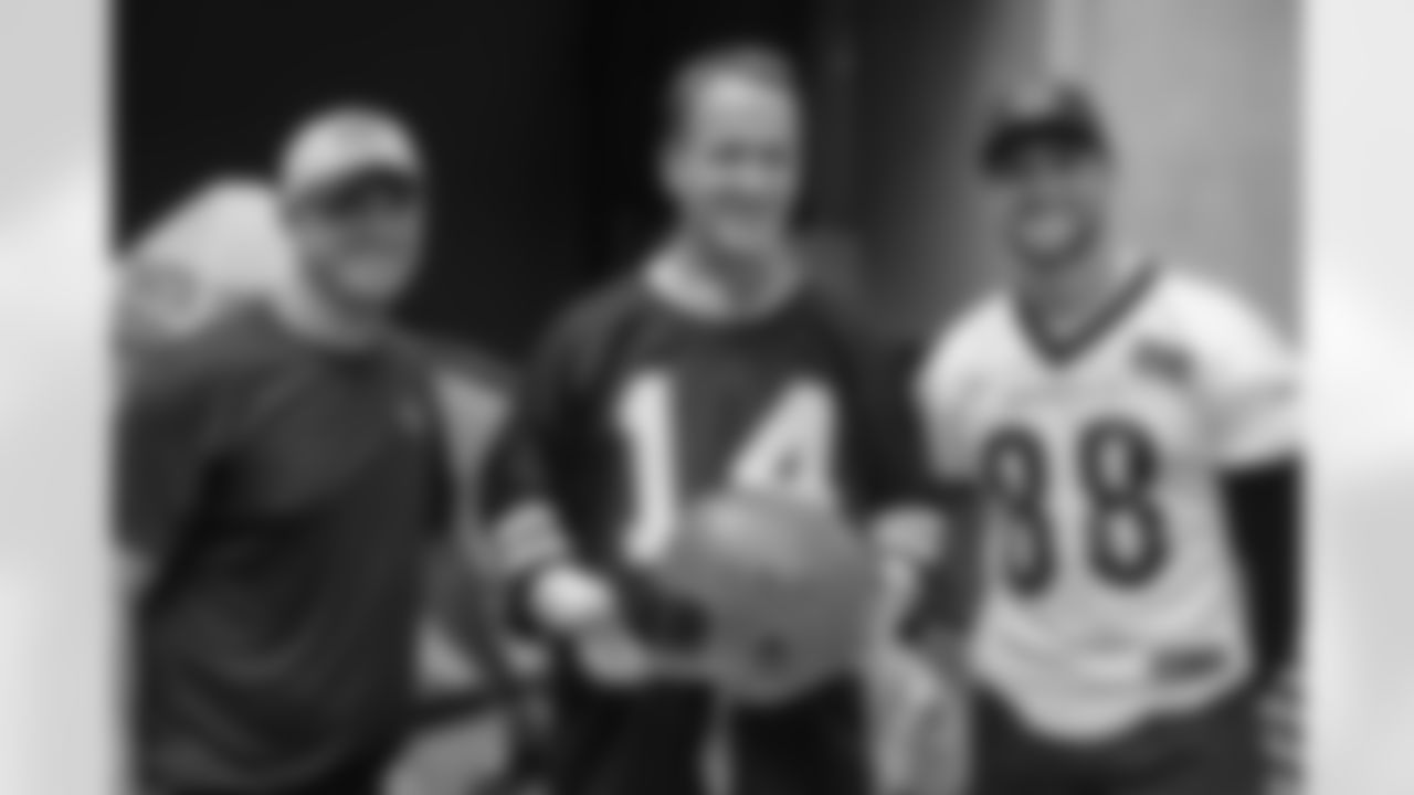 Hall of Fame QB Peyton Manning visited Paycor Stadium for his docuseries "Peyton's Places."