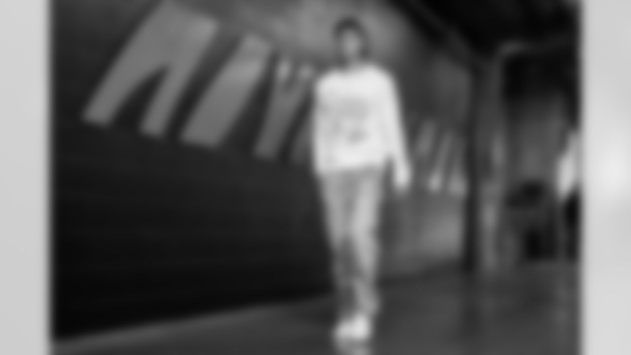 WR Andrei Iosivas arrives at Paycor Stadium ahead of Week 12 against the New England Patriots, Sunday, Nov. 23, 2025.