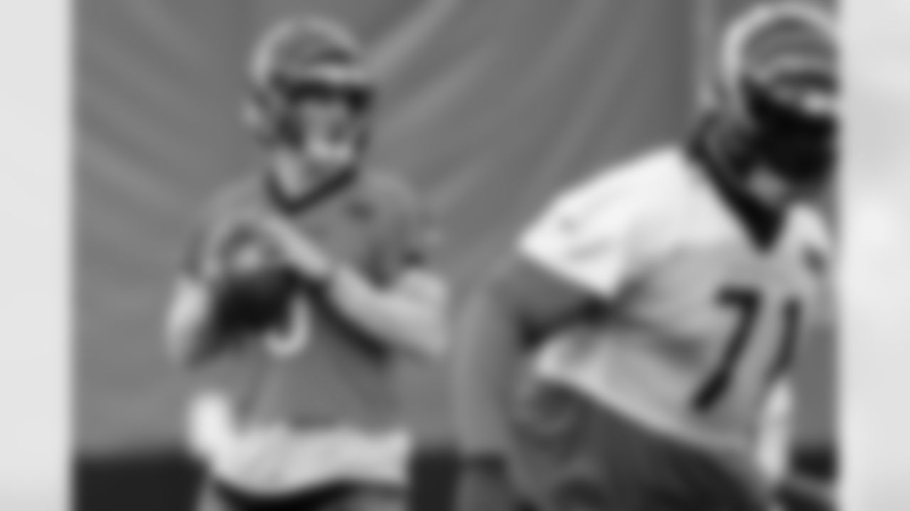 QB Joe Burrow during practice at the IEL Indoor Facility, Wednesday, Dec. 10, 2025.