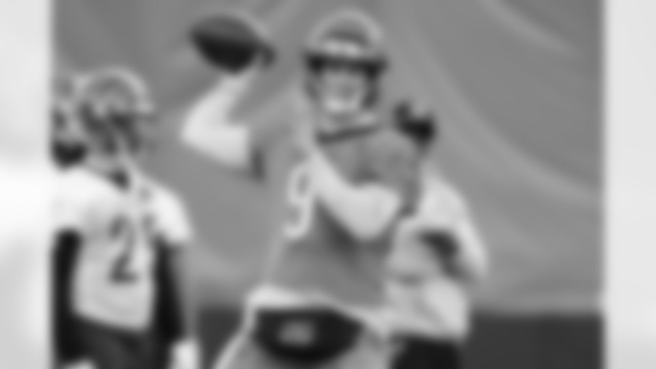 QB Joe Burrow during practice at the IEL Indoor Facility, Thursday, Dec. 18, 2025.