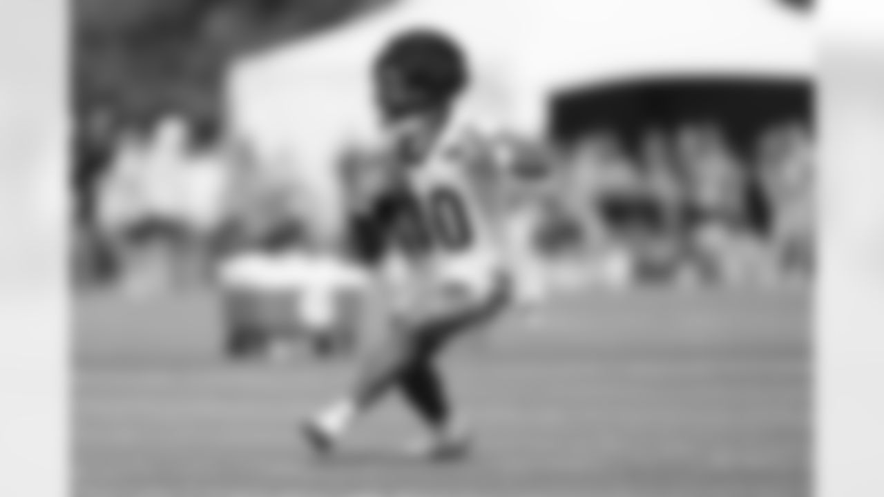 RB Chase Brown during training camp at Kettering Health Practice Fields, Thursday, July 24, 2025.